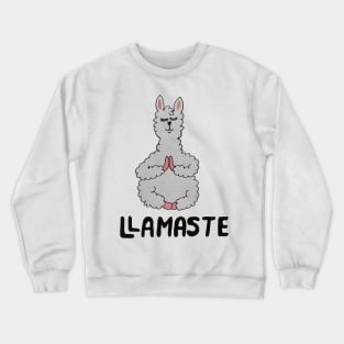 Llamaste cartoon llama Crewneck Sweatshirt